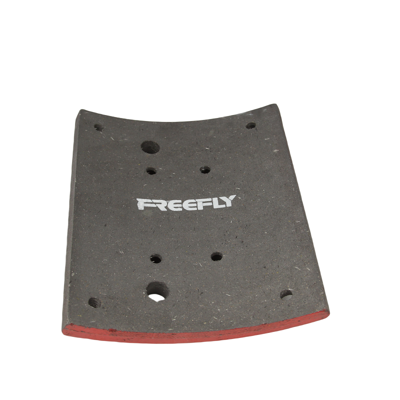 Heavy Duty Drum Brake Lining WVA 19581 Wear Resistance Bus Brake Pad Brake Shoe Lining MB/77/1 for MAN SHACMAN