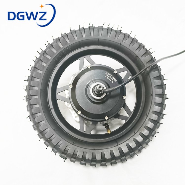 12 Inch 36V48V 250W 350W 500W Brushless Disc Brake Geared Electric Bicycle Hub Motor Conversion Kits Ebike Motor Kit