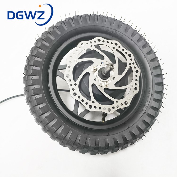 12 Inch 36V48V 250W 350W 500W Brushless Disc Brake Geared Electric Bicycle Hub Motor Conversion Kits Ebike Motor Kit