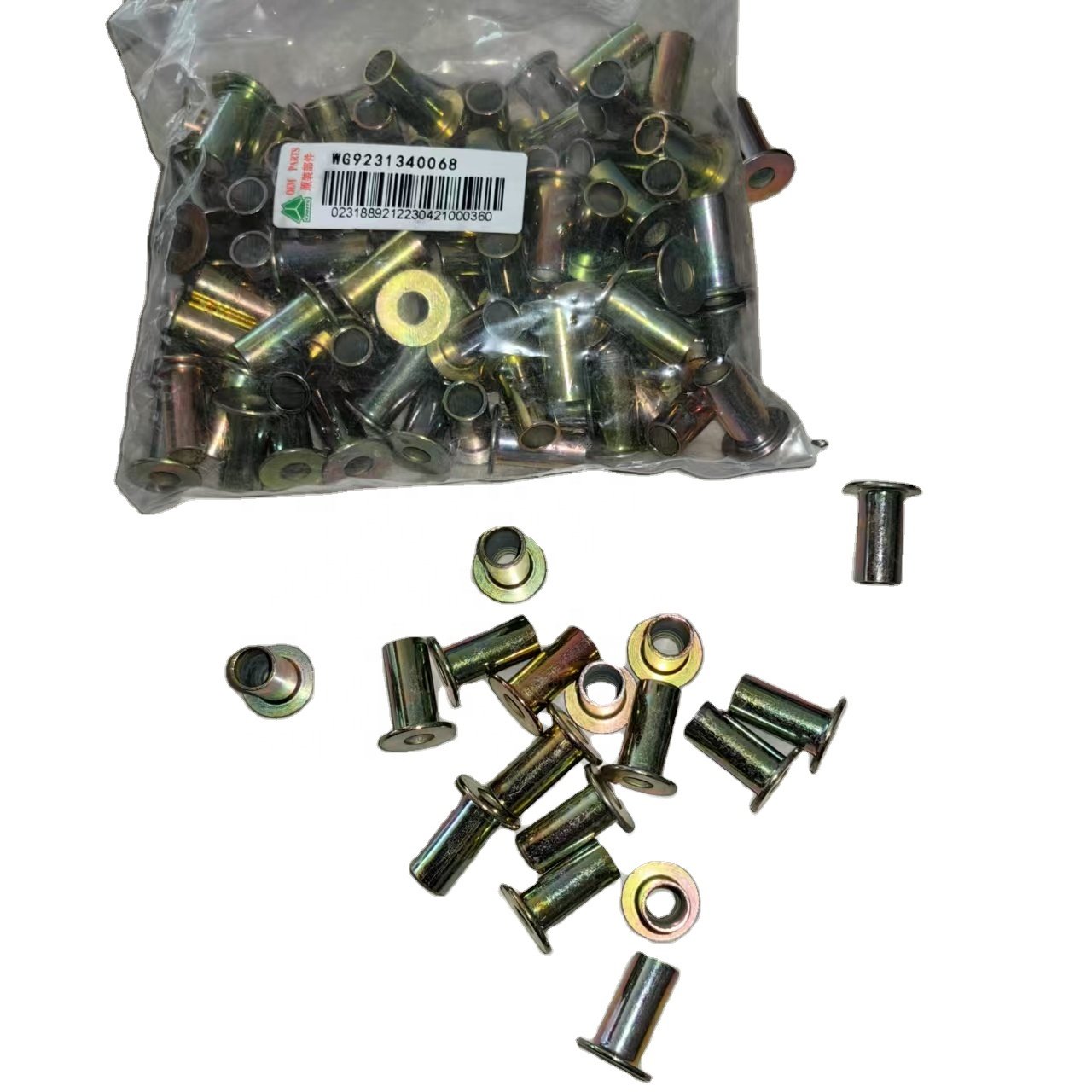 Brake Shoes, Rivets, Brake Pads, Rivets, Lining Rivets, Heavy Truck HOWO Spare Parts WG9231340068