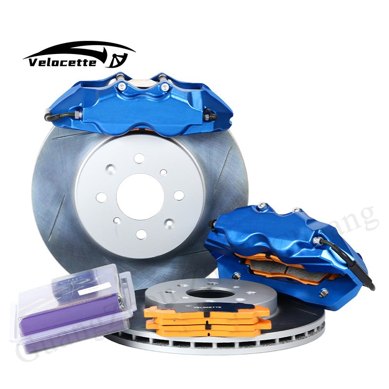 Car Front Wheels Big Caliper 4 Pistons Brake Kit 282 285mm Rotor for honda civic Accord Fd Ek Jazz GD Honda Fit/Jazz GK5 GE8