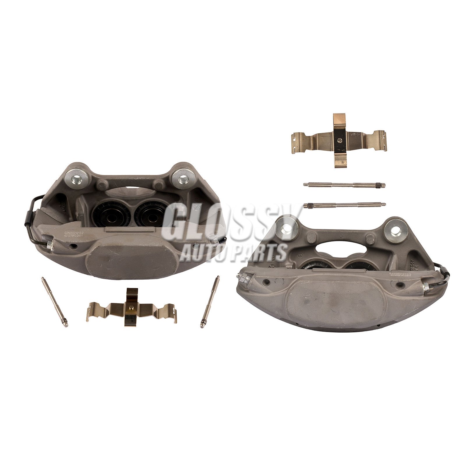 Glossy Brake Caliper Front Left and Right for 15-20 GTS 3.0 3.6L 95B615123F 95B615124F