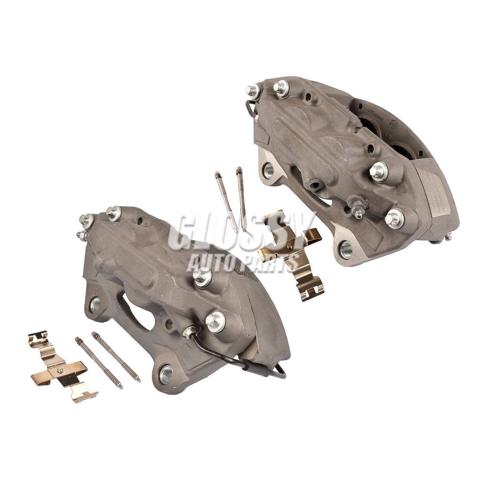 Glossy Brake Caliper Front Left and Right for 15-20 GTS 3.0 3.6L 95B615123F 95B615124F