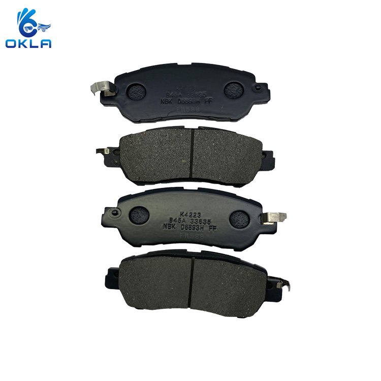 Car Brake Disc Spare Parts Ceramic Front Brake Pads Set DAY6-33-28ZA for Mazda 2 CX-3 CX-7