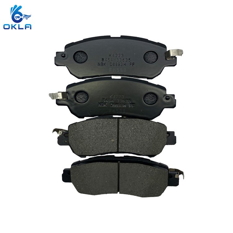 Car Brake Disc Spare Parts Ceramic Front Brake Pads Set DAY6-33-28ZA for Mazda 2 CX-3 CX-7