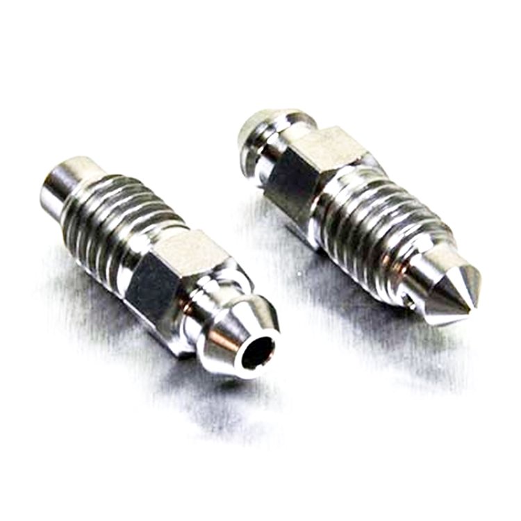 Factory Wholesale Bleed Nipples Brake Screw M6 M7 M8 M10 M12 Zinc Plated Steel Brake Caliper Wheel Cylinder Bleeder Screw