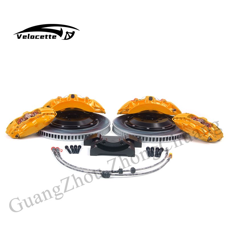 Racing Brake Caliper V6 Rotor Disc Caliper Kit 6 Pistons for Toyota dodge Challenger Landcruiser 2009 Upgrade 2023 audi R8
