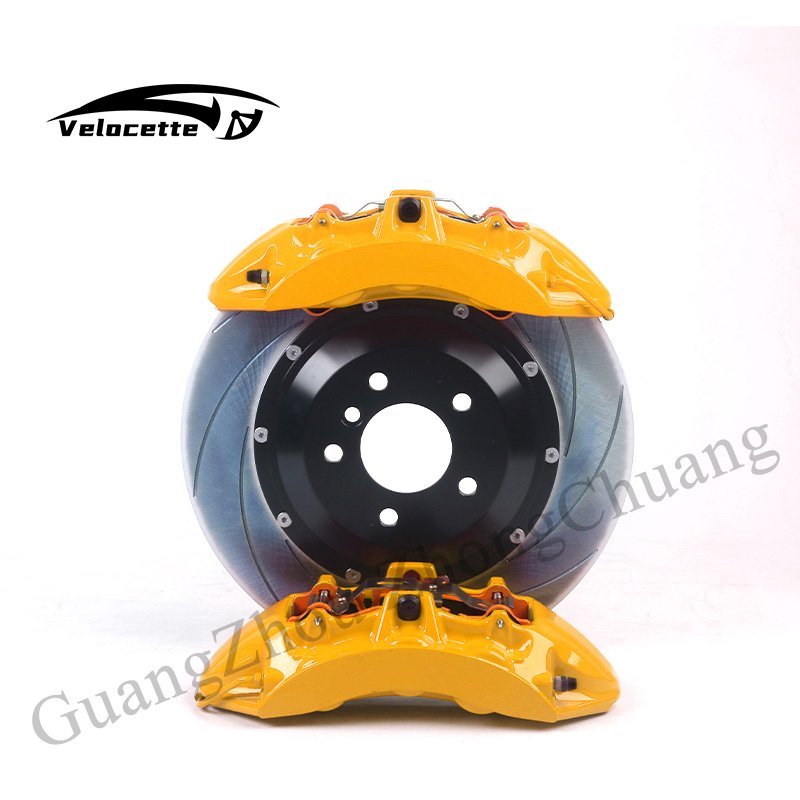 Racing Brake Caliper V6 Rotor Disc Caliper Kit 6 Pistons for Toyota dodge Challenger Landcruiser 2009 Upgrade 2023 audi R8