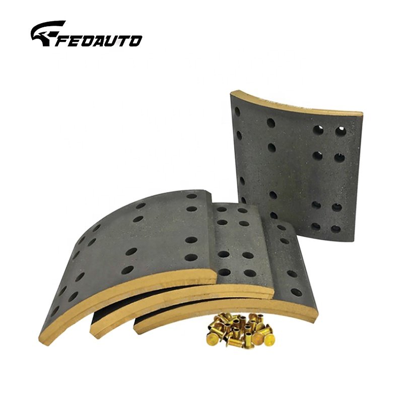 Europe Heavy Duty Truck Trailer Drum Brake Lining 4710 4515 4551 Brake Lining for RN Truck