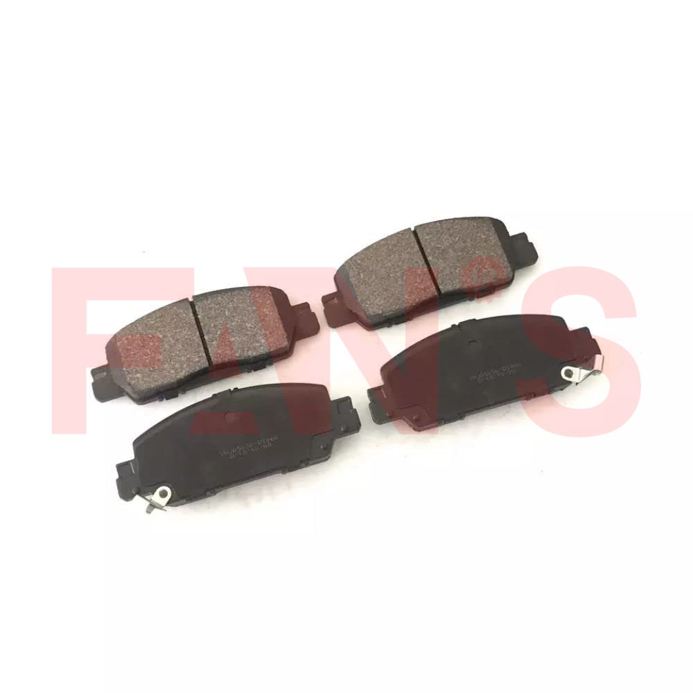 D1860 45022-TDL-J10 45022-T3L-A00 45022-TYF-E00 New Ceramic Front Rear Brake Pads 2016 Honda Accord LX-S Compatible Audi VW Cars