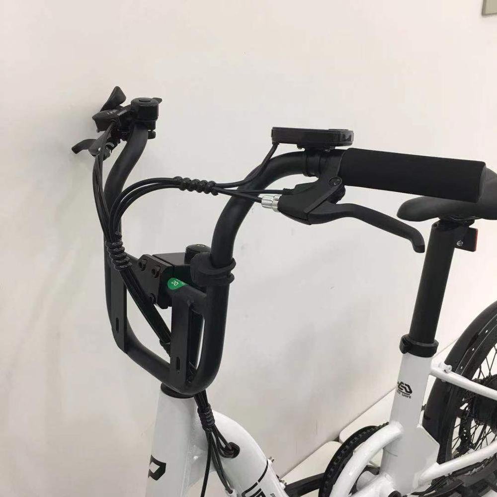 Fashion Women E Bike 7 Speed White Shopping Bike 20 Inch Hidden Battery S Tube Electric City Bike Cargo Electric Bicycle