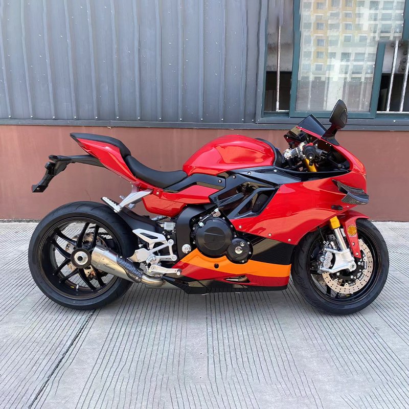 High-Speed Racing Motorcycle MD 800RS 800CC Gasoline Scooter Front Rear Disc Brake Water-Cooled Engine 240kmh Max Speed CDI