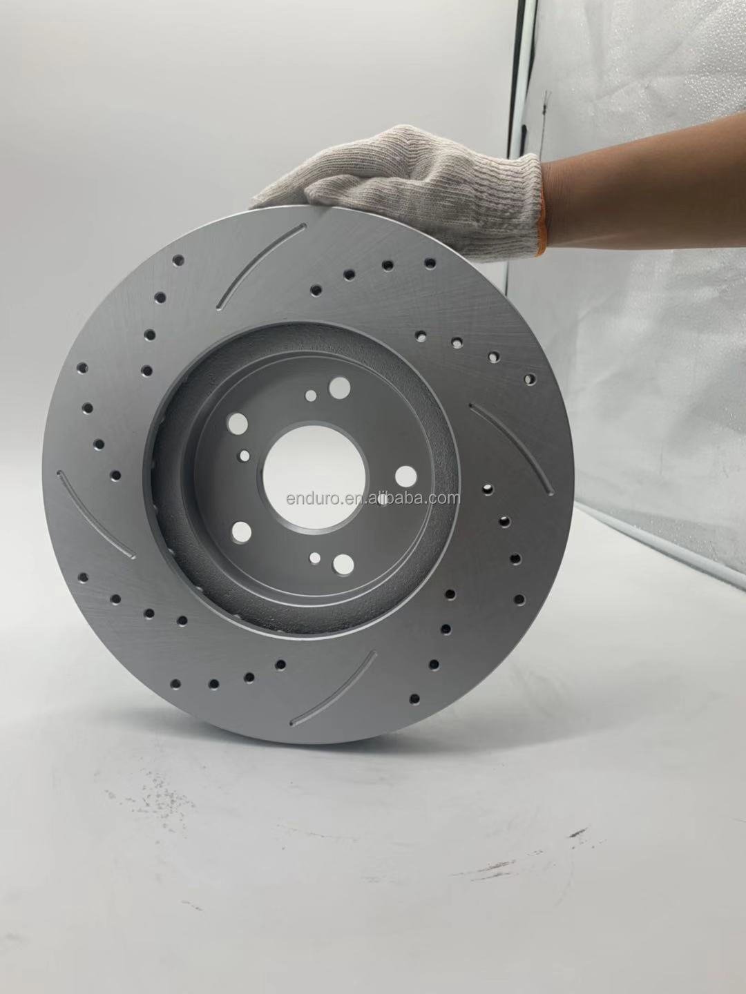 Isuzu Front Brake Disc for Car Models TT A5 A7 A4 RS7 Hilux Chevrolet A6 A8 Q5 Made of Steel