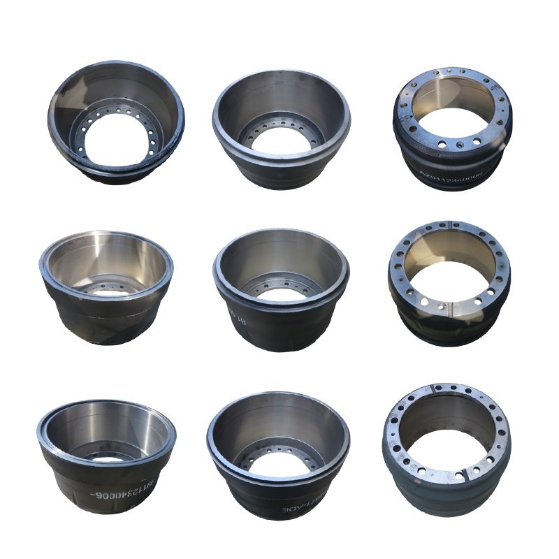High Quality Truck Brake Systems Rear Axle Brake Drum 9761450001 112340006 Brake Drums for Heavy Duty Truck