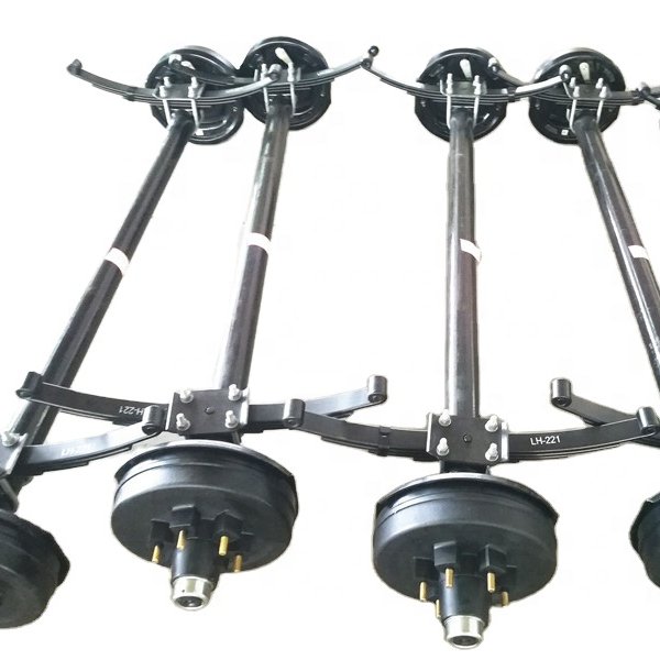 Trailer Hub with Electric Brake Hydraulic Brake Assembly Kit