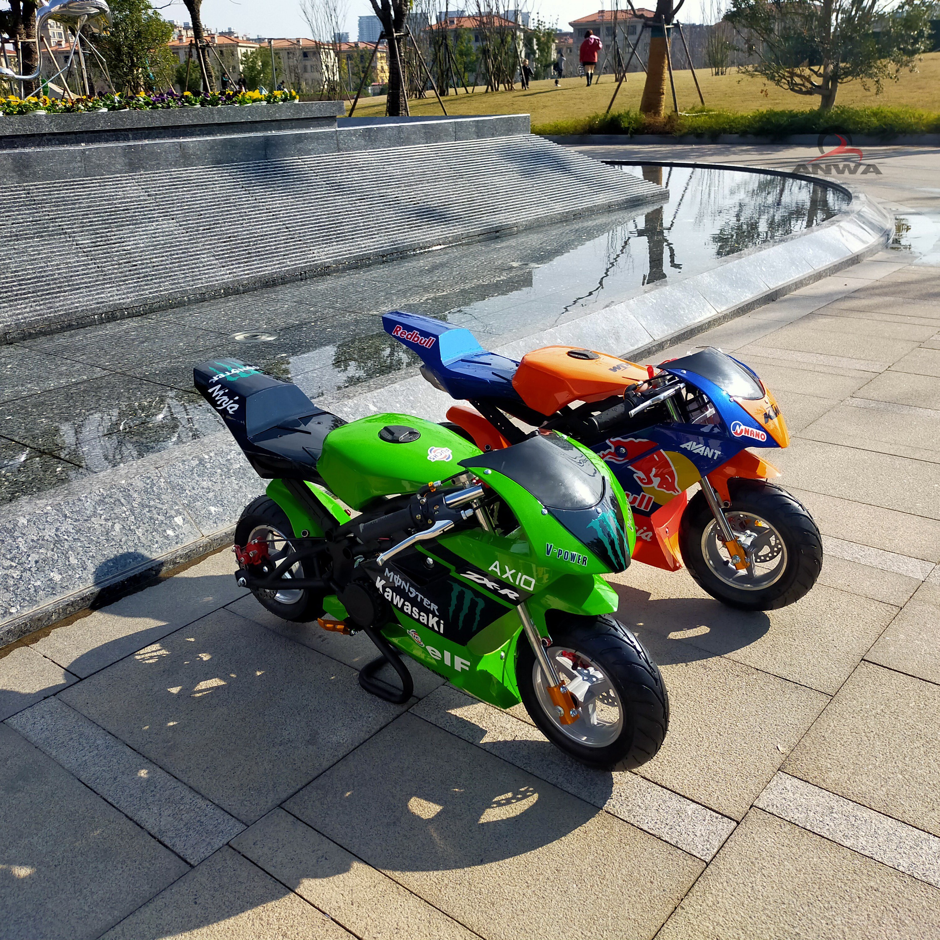 2020 Newest Kids Petrol Mini Moto Pocket Bikes 49cc for Sale