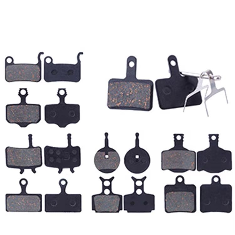 MTB Bicycle Disc Brake Pad Bike Hydraulic Disc Brake Pads Semi-Metallic Resin Cycling Brake Pads for SHMANO AVID MAGURA HAYES