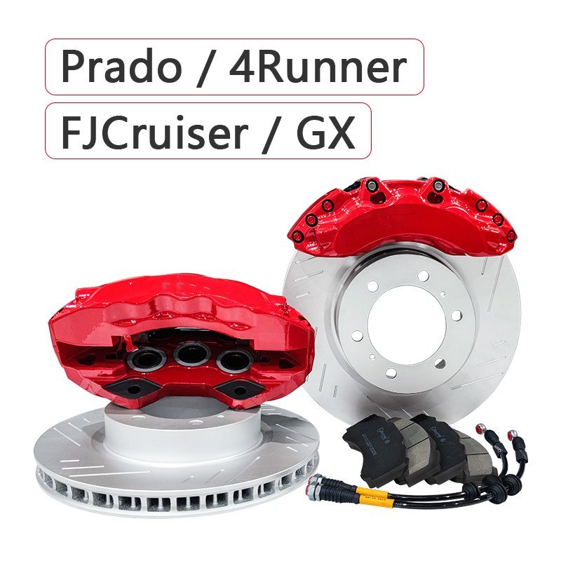 Auto Big Brake Kit Break Caliper Kit G.T.6 355-405mm Brake Discs and Pads for E90 E46 G30 bmw toyota nissan