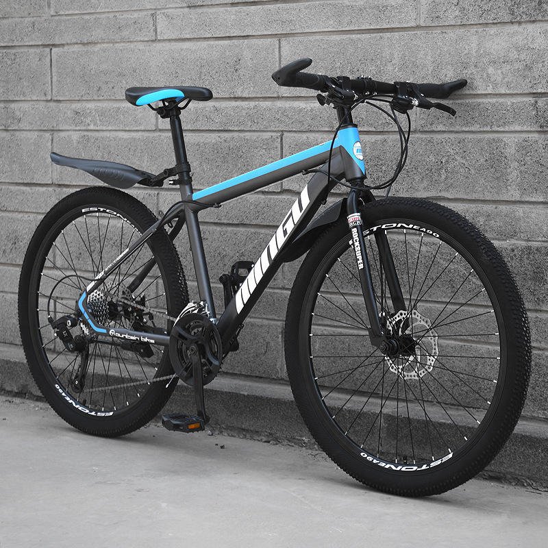 Good Quality 24/26 Inch Mountain Bike 21/24/27 Speed Road Frame Dual Disc Brakes Climbing Mountain Bike