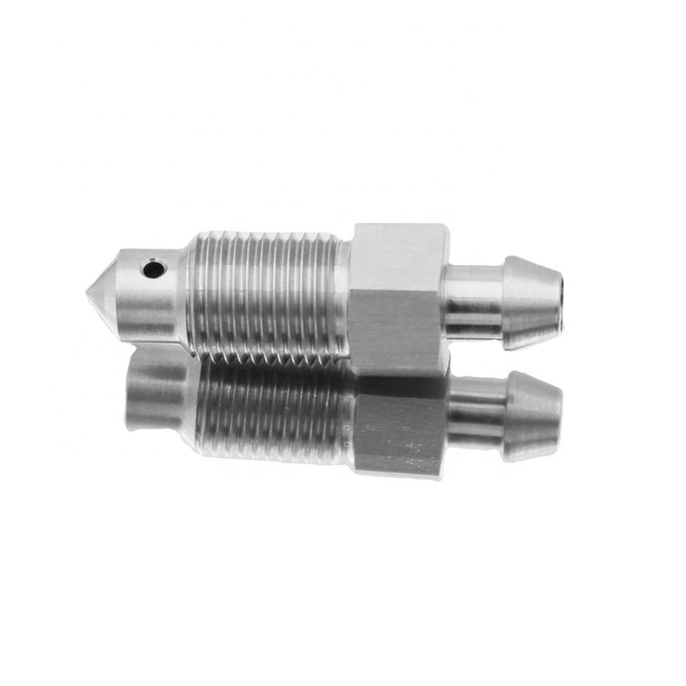 AoMei Factory Supply Remontluchting Nippels Brake Fittings Air Bleed Valve Brake Caliper