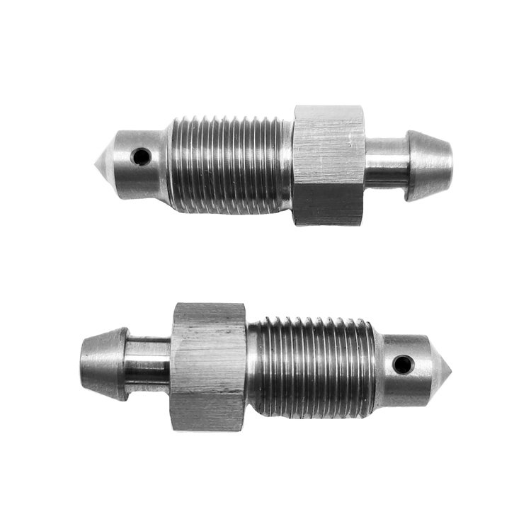 AoMei Factory Supply Remontluchting Nippels Brake Fittings Air Bleed Valve Brake Caliper
