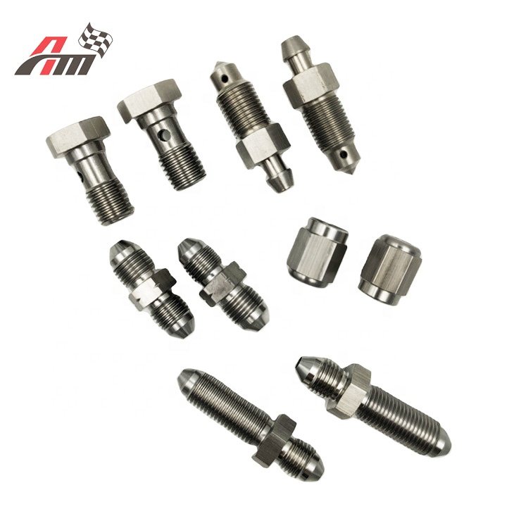 AoMei Factory Supply Remontluchting Nippels Brake Fittings Air Bleed Valve Brake Caliper