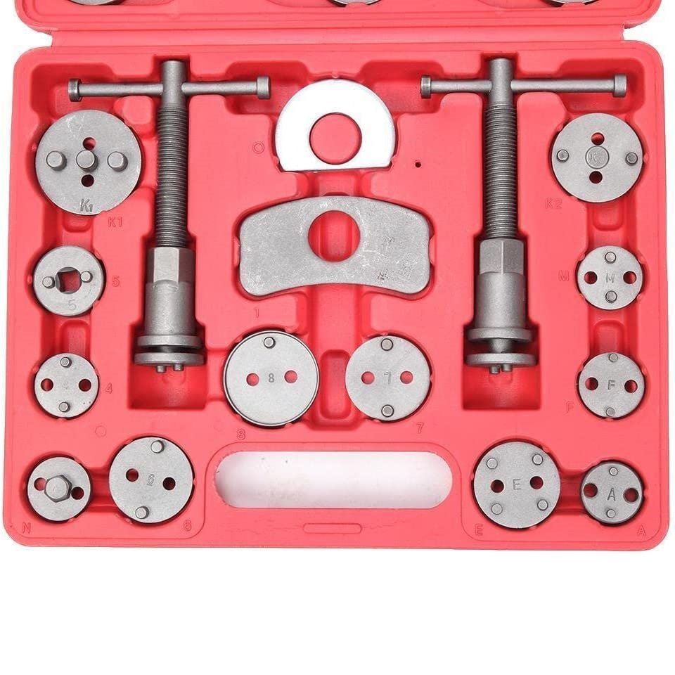 21 Pcs Disc Brake Caliper Piston Rewind Wind Back Tool Kit Set for Car