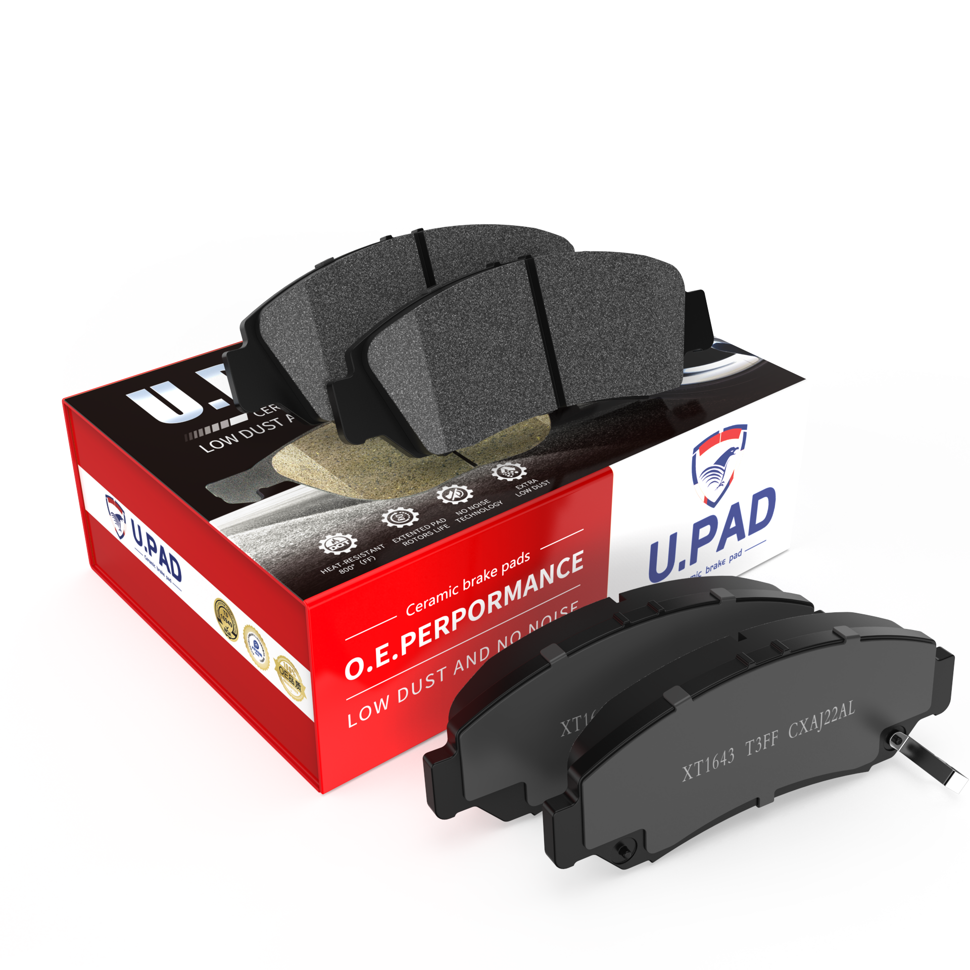 SDCX CX043 PN8002 D2294-9530 204002139AA B12-3501080 T15-6GN3501080 T1EJ-3501080 Brake Pad for CHERY Tiggo 4