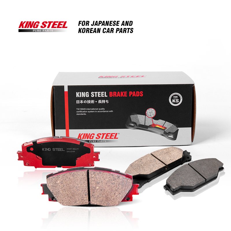 KINGSTEEL Genuine Quality Semi Metallic Ceramic Auto Brake Pads for Honda Accord Fit Civic BRV CRV Jazz City Odyssey