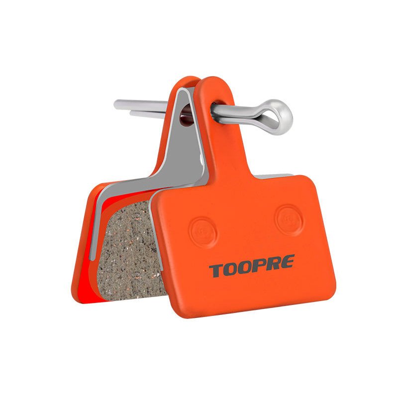 TOOPRE MTB Bicycle Ceramic Brake Pads Bike All Metal Heat Dissipation Brake Pad for SHIMANO M315/M355/M375/M395/M416/M555/C900