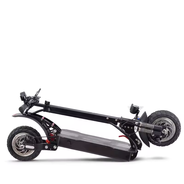 China Warehouse Powerful Dual Scooter Adults 11inch 5600w 60V 2400W 100km/h All Terrain Electric Scooter