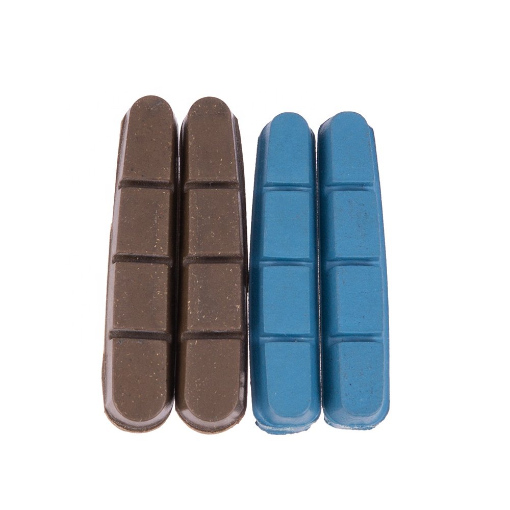 ZTTO 1 Pair Road Bike Brake Pads Shoes for CARBON RIMS 105 Lightweight Composite Materials Braking Pad