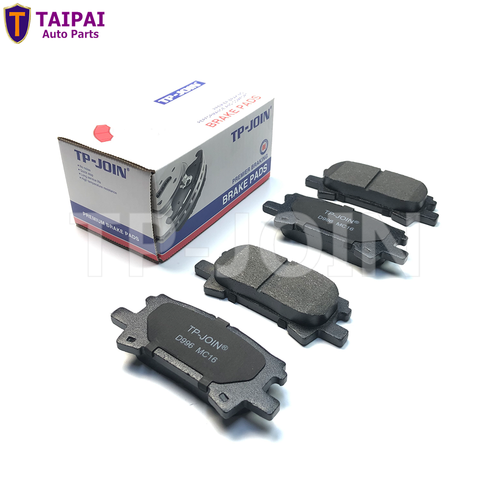 D996 D2250 04466-48030 Spare Parts Car Brake Pads for LEXUS RX350 RX400 TOYOTA HIGHLANDER HARRIER