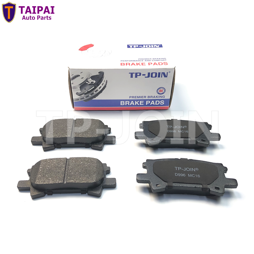 D996 D2250 04466-48030 Spare Parts Car Brake Pads for LEXUS RX350 RX400 TOYOTA HIGHLANDER HARRIER