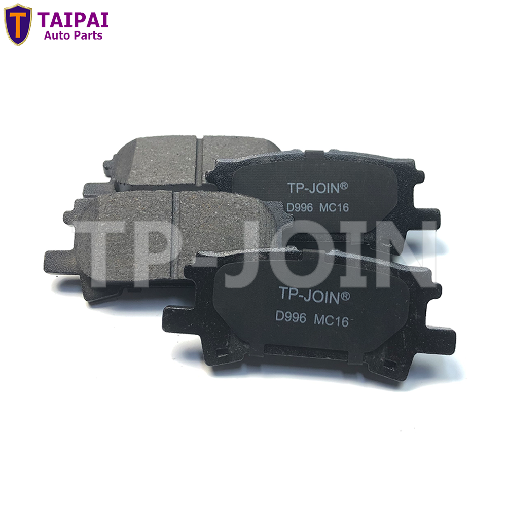 D996 D2250 04466-48030 Spare Parts Car Brake Pads for LEXUS RX350 RX400 TOYOTA HIGHLANDER HARRIER