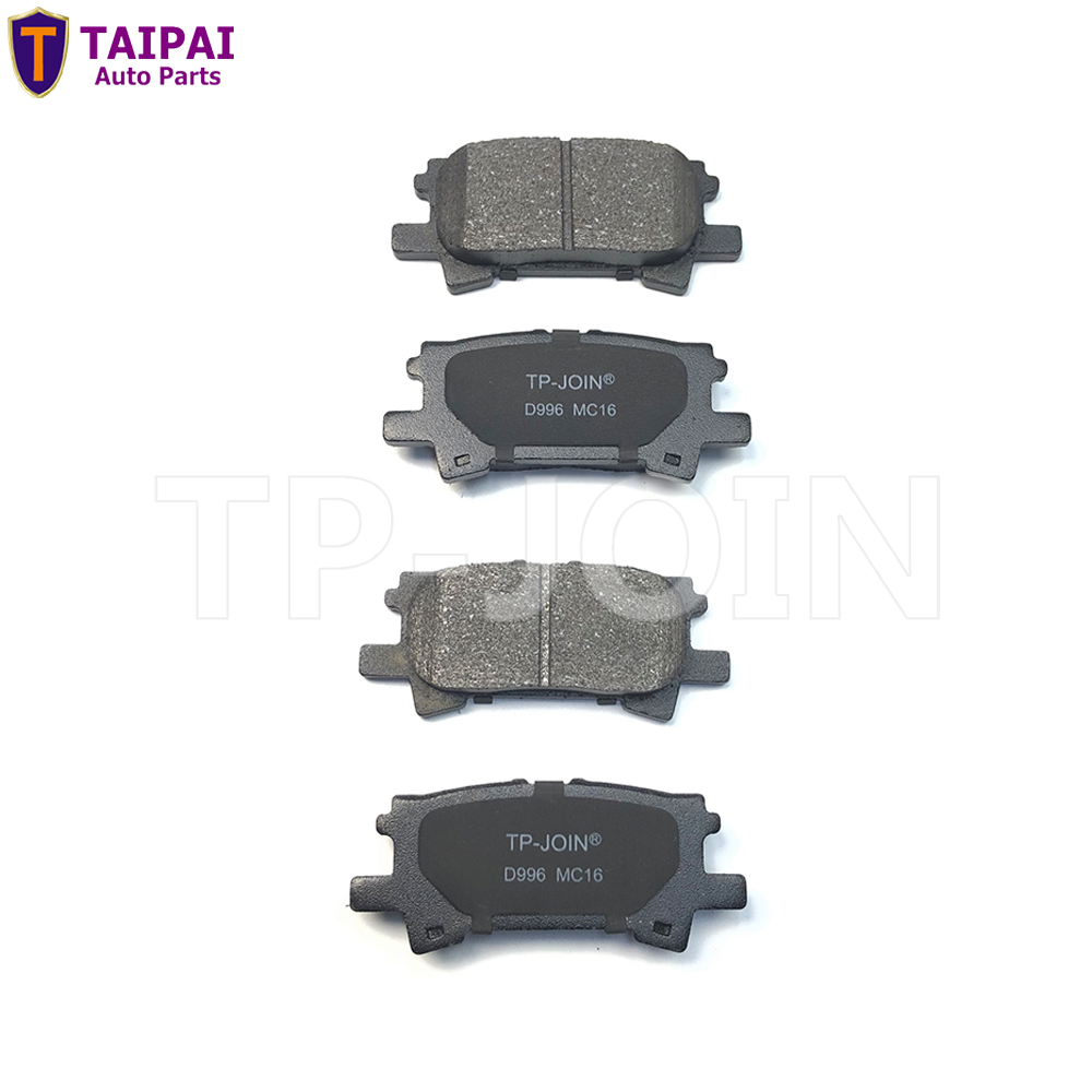 D996 D2250 04466-48030 Spare Parts Car Brake Pads for LEXUS RX350 RX400 TOYOTA HIGHLANDER HARRIER