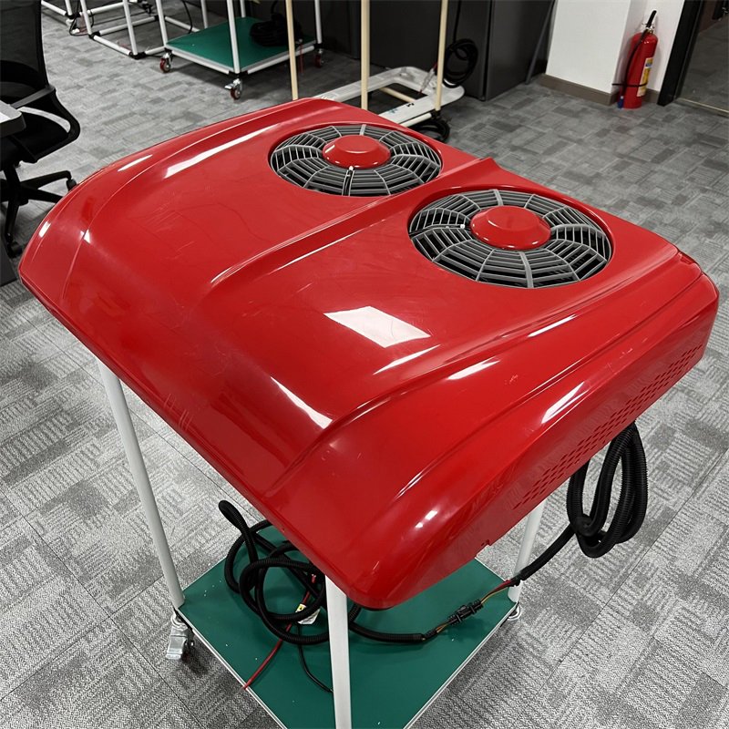 Anti-shock Truck Cab Air Conditioner DC 24V Parking Air Conditioner for Van 12v semi truck ac unit air conditioner