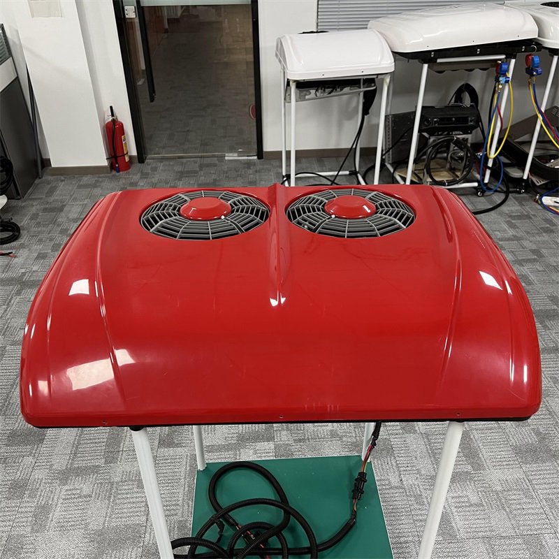 Anti-shock Truck Cab Air Conditioner DC 24V Parking Air Conditioner for Van 12v semi truck ac unit air conditioner