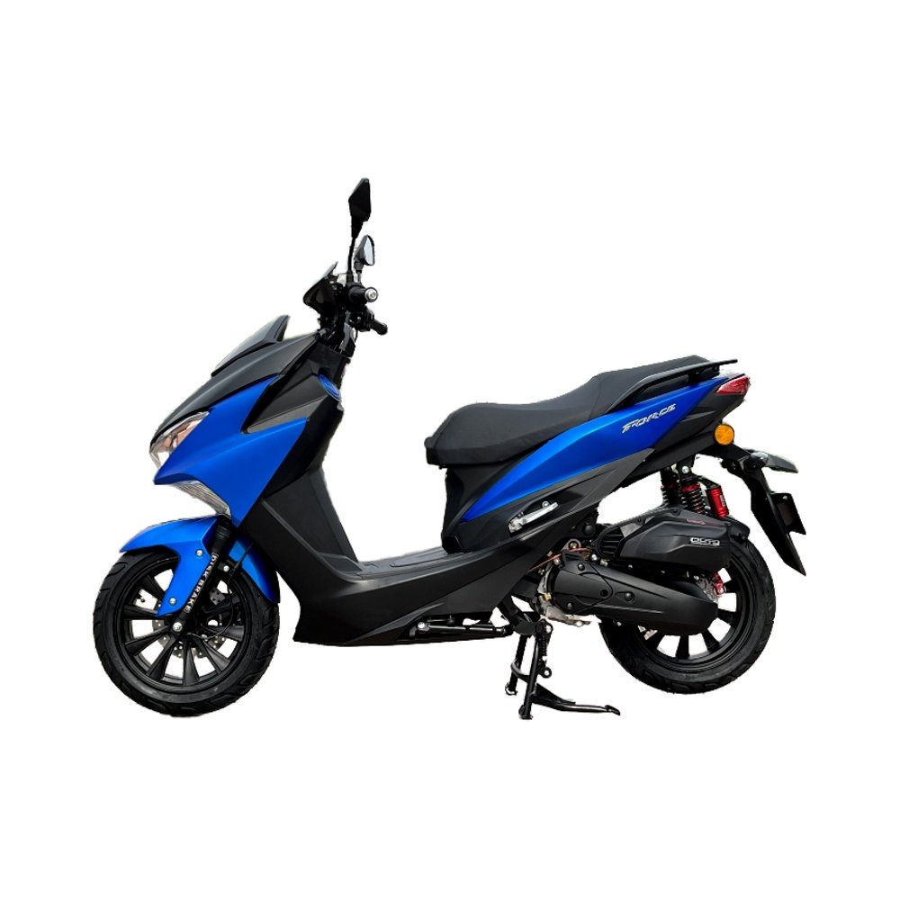 2024 Popular Design 150cc Gas Scooters With Front and Rear Disc Brake Adult Gasoline Motorcycles Moped on Sale