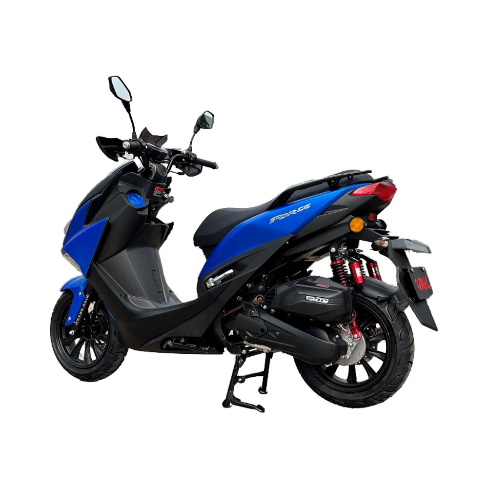 2024 Popular Design 150cc Gas Scooters With Front and Rear Disc Brake Adult Gasoline Motorcycles Moped on Sale