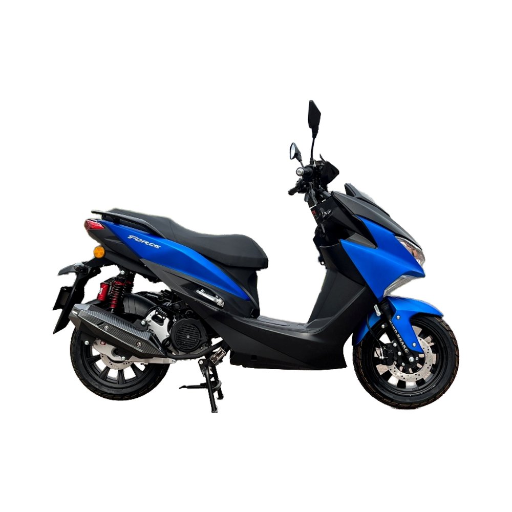 2024 Popular Design 150cc Gas Scooters With Front and Rear Disc Brake Adult Gasoline Motorcycles Moped on Sale