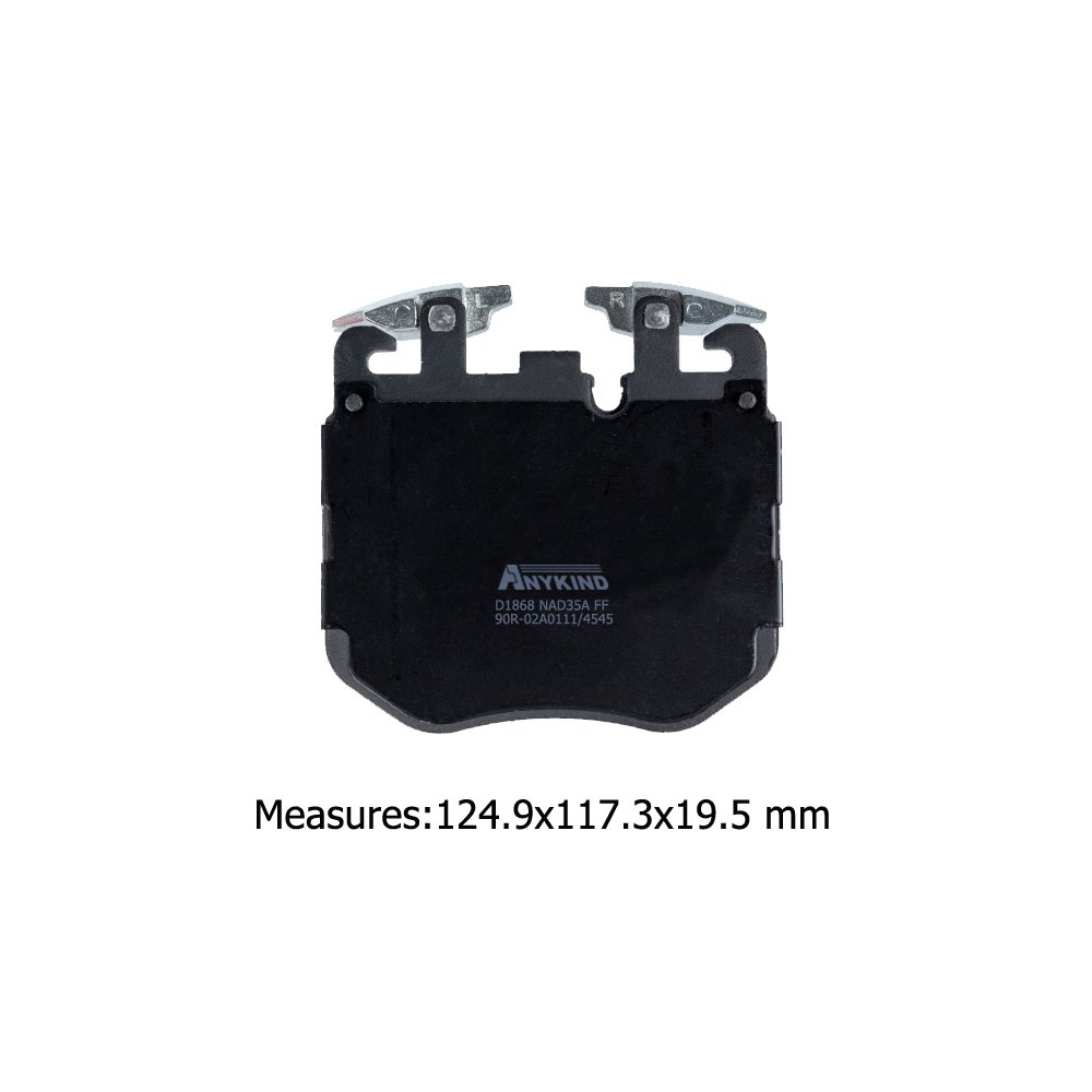 D1868-9098 Front Brake Pads for BMW 3 Series 318d 330d G20/540iX G30/840i G15