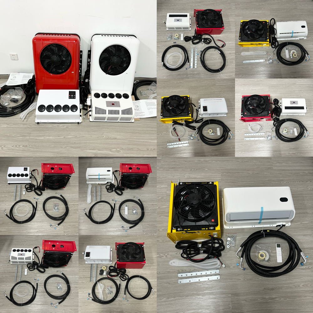 Parking Cooler Cabin Electric 24v Cooling System Truck Ac Unit 12v air Conditioning for Truck