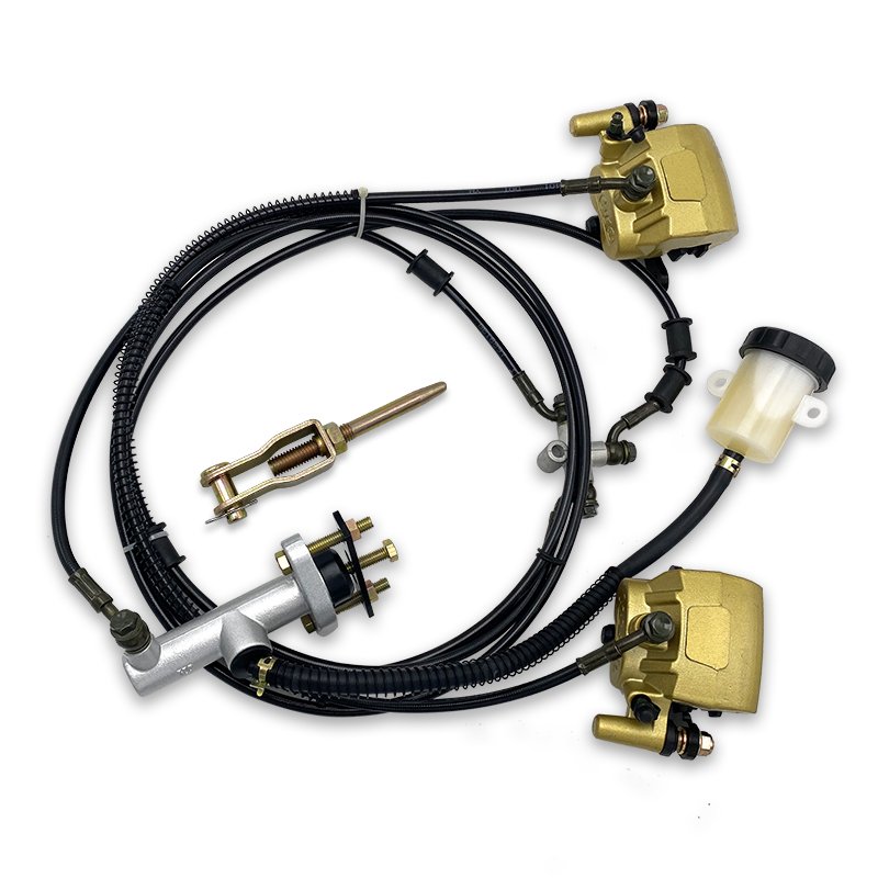 Disc Brake One Drag Two Hose Plus Aluminum Alloy Plus Ironelectric Tricycle Brake