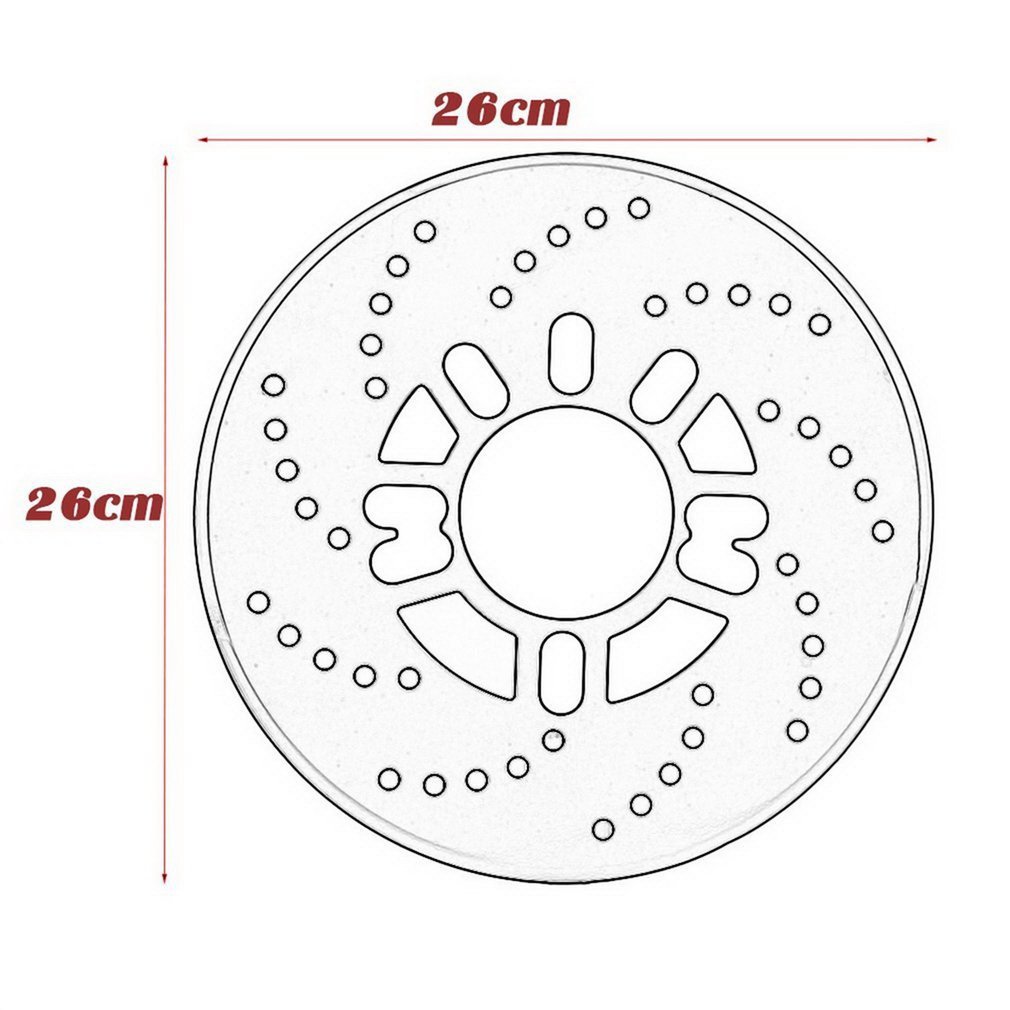 Disc Brake Rotor Cover for 14 Drum Brake Decorative Aluminum Brake Cover Dustproof for Auto Rear Wheel Tools 2PCS