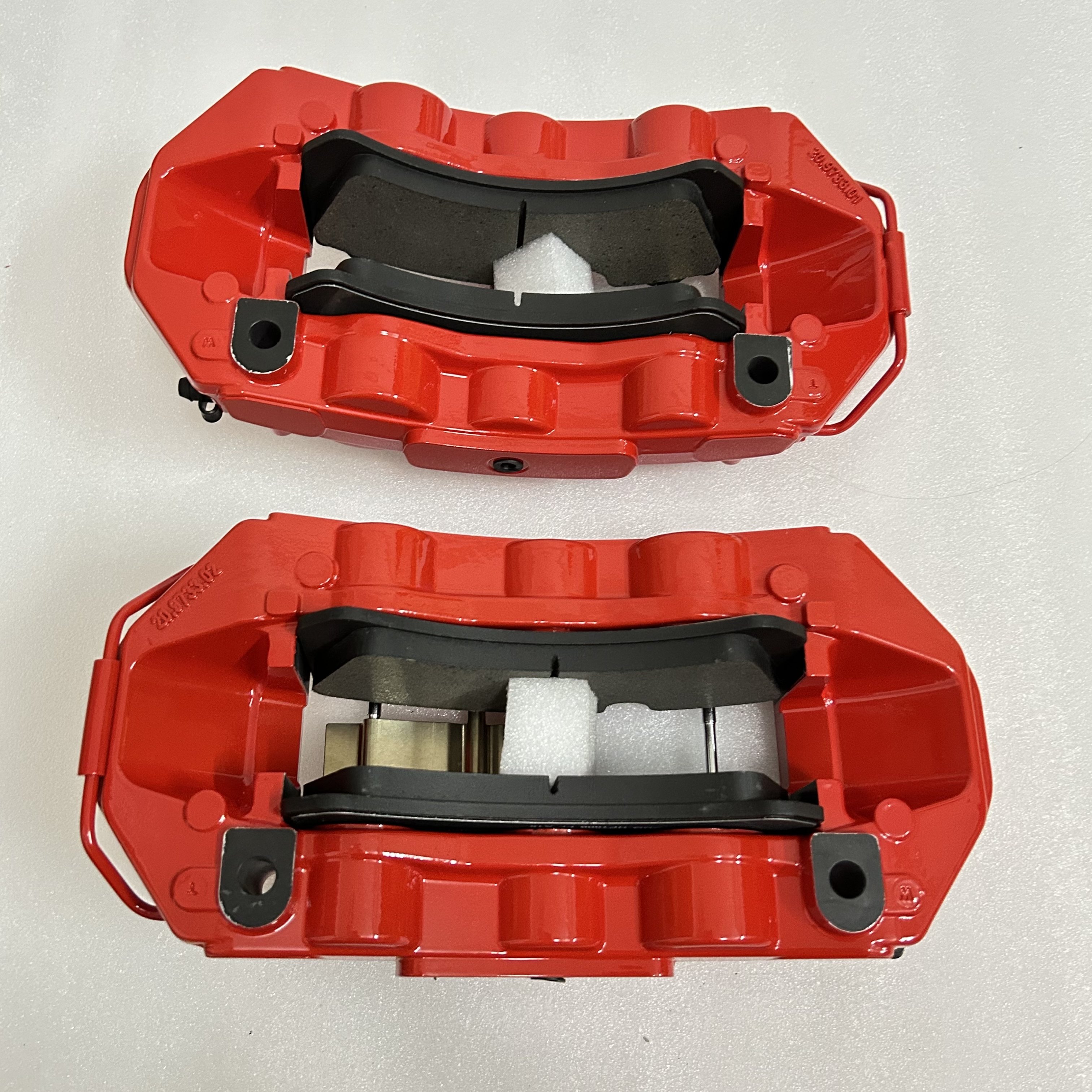 Toyota Tundra Custom Aluminum Front Brake Calipers Smooth Gt6-380x34-Normal Black Center Bell Bracket Abarth 500 Rear BMW Nissan