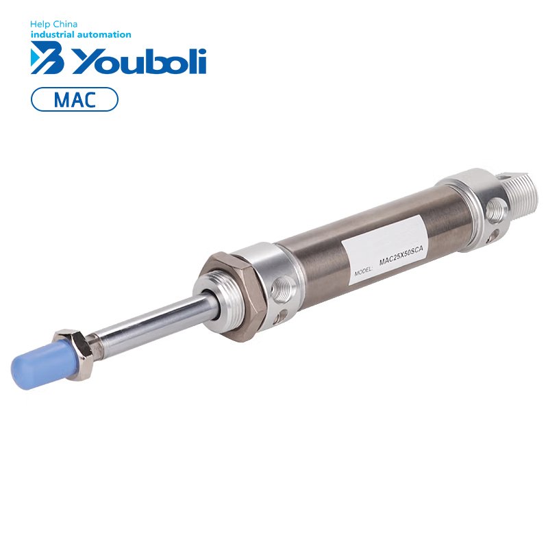 YBL MAC Series High Quality Mini Hydraulic Compact Pneumatic Cylinder Mini Cylinder Promotional Pneumatic Parts