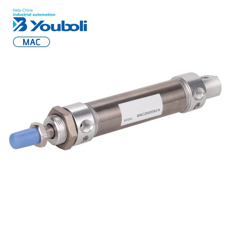 YBL MAC Series High Quality Mini Hydraulic Compact Pneumatic Cylinder Mini Cylinder Promotional Pneumatic Parts