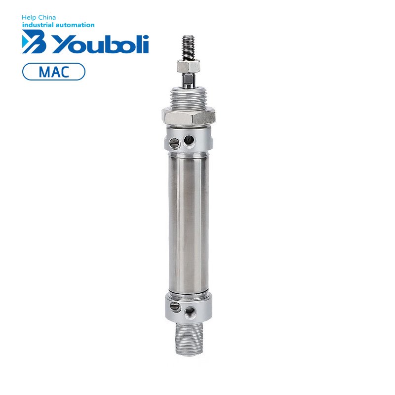YBL MAC Series High Quality Mini Hydraulic Compact Pneumatic Cylinder Mini Cylinder Promotional Pneumatic Parts