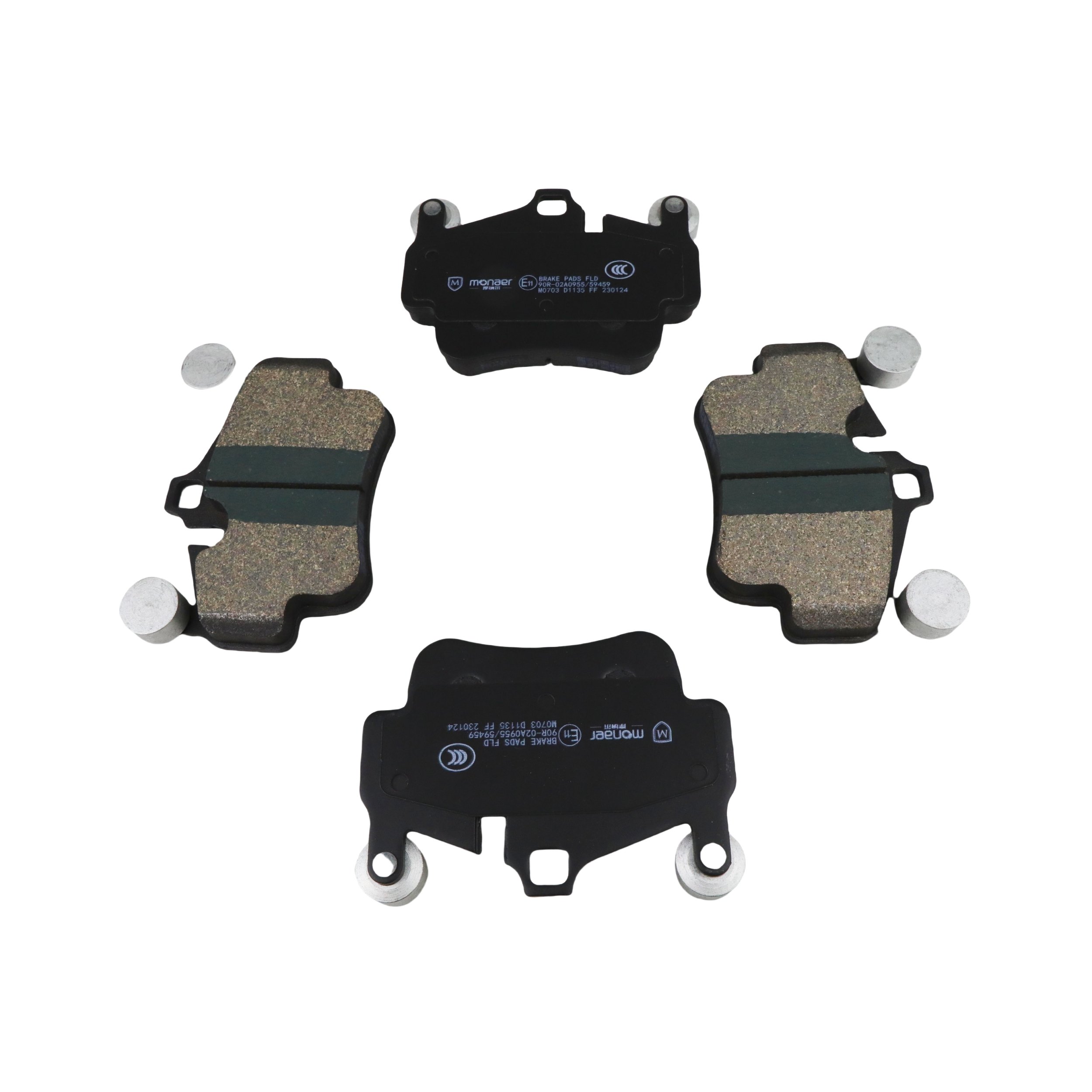 Wholesale Ceramic High Performance Auto Break Parts Front Car Brake Pad D1135 for PORSCHE